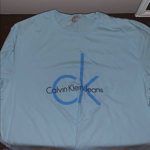 Light blue Calvin Klein tshirt